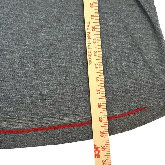 Lululemon Men's Gray Polo Shirt Size Large Golf Casual Stretch Comfort Wicking - Picture 4 of 5